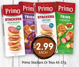 Spudshed Primo stackers or trios offer