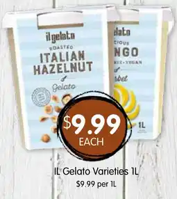 Spudshed Il gelato varieties offer