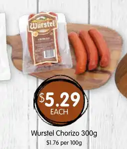Spudshed Wurstel chorizo offer