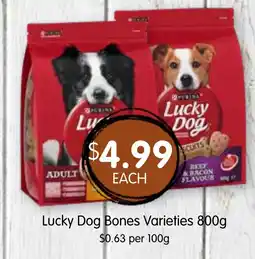 Spudshed Lucky dog bones varieties offer