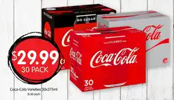 Spudshed Coca-cola varieties offer