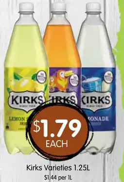 Spudshed Kirks varieties offer