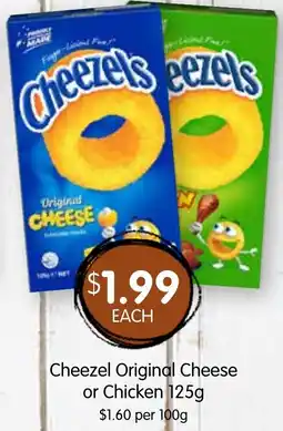 Spudshed Cheezel original cheese offer