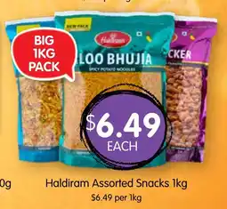 Spudshed Haldiram assorted snack offer