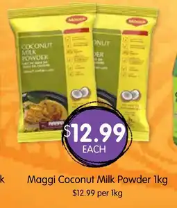 Spudshed Maggi coconut milk powder offer