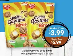 Spudshed Golden gaytime bites offer