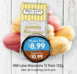 Spudshed Mill lane macarons offer