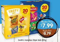 Spudshed Smith's varieties offer