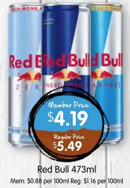 Spudshed Red Bull offer