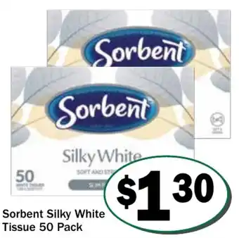Friendly Grocer Sorbent silky white tissue offer
