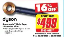 The Good Guys Supersonic Hair Dryer offer