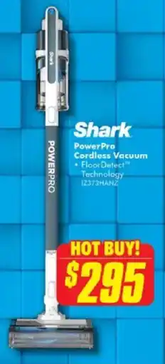 The Good Guys Shark PowerPro Cordless Vacuum offer