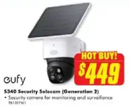 The Good Guys Cufy 5340 security solocam (generation 2) offer