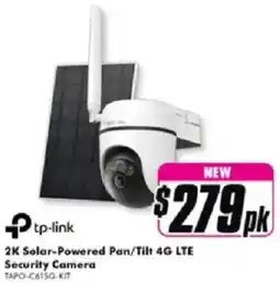 The Good Guys Tp-link 2k solar-powered pan/tilt 4g lte security camera offer