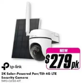 The Good Guys Tp-link 2k solar-powered pan/tilt 4g lte security camera offer