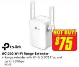 The Good Guys Ac1200 wi-fi range extender offer
