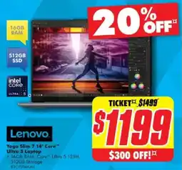 The Good Guys Lenovo yoga slim 7 14" core™ ultra 5 laptop offer