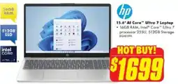 The Good Guys Hp 15.6" al core™ ultra 7 laptop offer