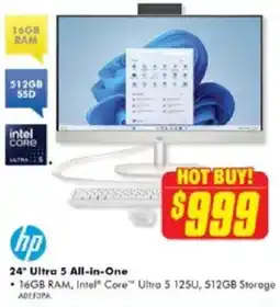The Good Guys Hp 24" ultra 5 all-in-one offer