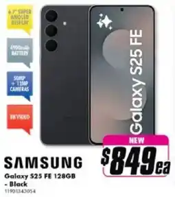 The Good Guys SAMSUNG Galaxy S25 FE offer