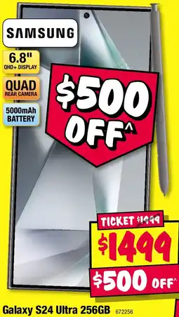 JB Hi-Fi SAMSUNG Galaxy S24 Ultra offer