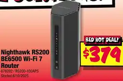 JB Hi-Fi Nighthawk Wi-Fi 7 Router offer