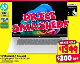 JB Hi-Fi hp 16" Omnibook 5 Notebook offer