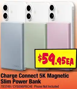JB Hi-Fi CYGNETT Charge Connect 5K Magnetic Slim Power Bank offer