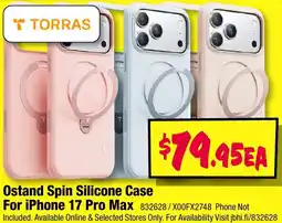 JB Hi-Fi TORRAS Ostand Spin Silicone Case offer