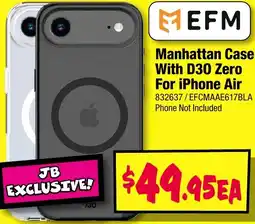 JB Hi-Fi Manhattan Case With D30 Zero offer