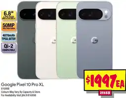 JB Hi-Fi Google Pixel 10 Pro offer