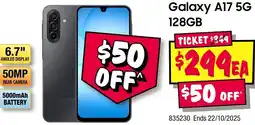 JB Hi-Fi Galaxy A17 5G offer