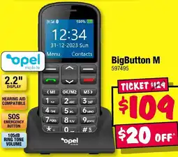 JB Hi-Fi opel BigButton M offer