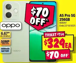 JB Hi-Fi oppo A5 Pro 5G offer