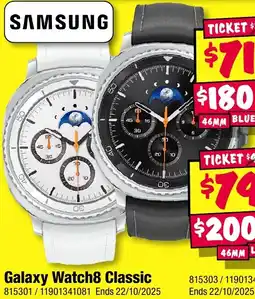 JB Hi-Fi SAMSUNG Galaxy Watch8 Classic offer
