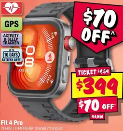JB Hi-Fi Fit 4 Pro offer