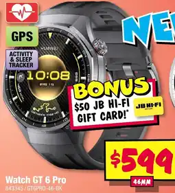 JB Hi-Fi Watch GT 6 Pro offer
