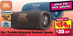 JB Hi-Fi JBL Flip 7 Portable Waterproof Bluetooth Speaker offer