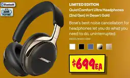 JB Hi-Fi Bose QuietComfort Ultra Headphones offer