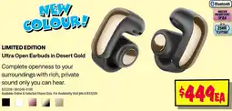 JB Hi-Fi Ultra Open Earbuds offer