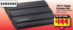JB Hi-Fi SAMSUNG T7 Shield Portable SSD offer