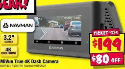 JB Hi-Fi NAVMAN MiVue True 4K Dash Camera offer