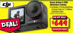 JB Hi-Fi dji Osmo Action 5 PRO Adventure Combo offer