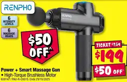 JB Hi-Fi RENPHO Power + Smart Massage Gun offer