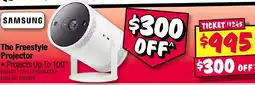 JB Hi-Fi The Freestyle Projector offer