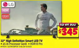 JB Hi-Fi LG 32" High Definition Smart LED TV offer