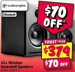 JB Hi-Fi A2+ Wireless Bookshelf Speakers offer