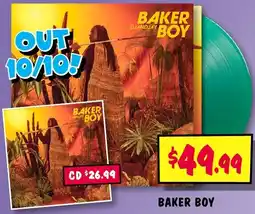 JB Hi-Fi Baker boy offer