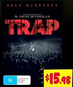 JB Hi-Fi M. night shyamalan trap offer