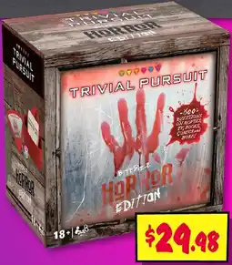 JB Hi-Fi Trivial pursuit horror edition offer